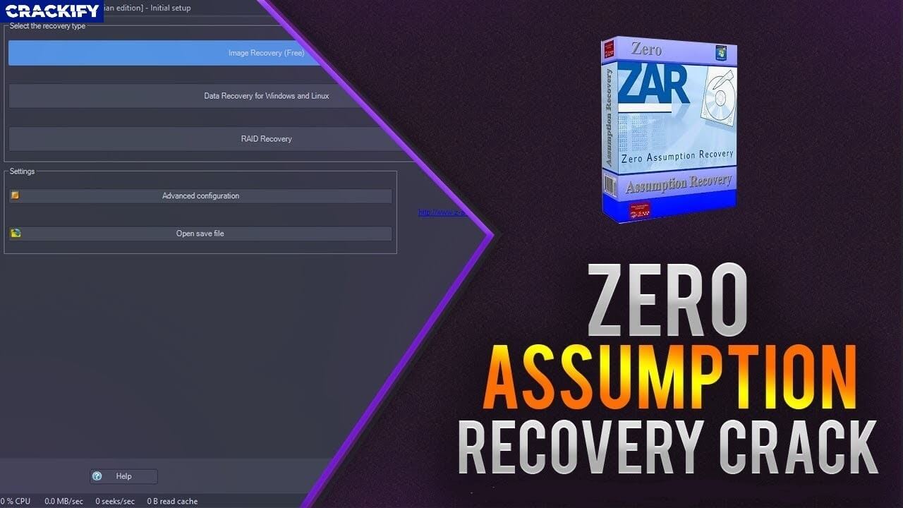 Zero Assumption Recovery 10.3 Build 2090 Crack Full License Key 2023